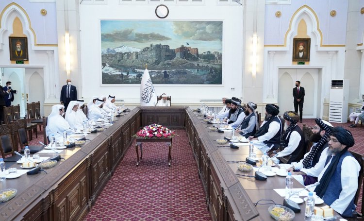 Katar Dışişleri Bakanı Al Sani'den Afganistan'a ziyaret