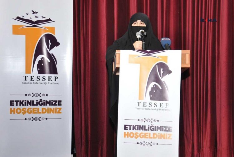 TESSEP Bölge Koordinatörü Demir: Çarşaf İslam’ın şiarıdır