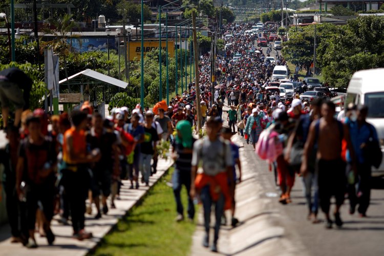 Tapachula şehri binlerce göçmen için açık hapishane oldu