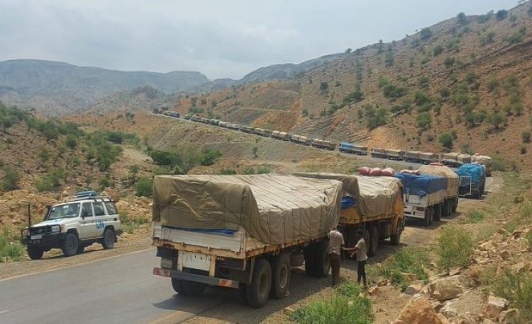 BM: Etiyopya'nın Tigray eyaletine giren yüzlerce yardım tırı geri dönmedi