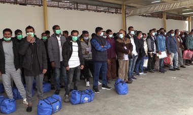 Libya'da 134 düzensiz göçmen 'gönüllü dönüş' programı kapsamında ülkelerine gönderildi