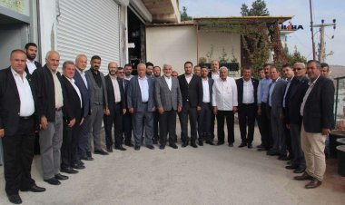 HÜDA PAR Genel Başkanı Yapıcıoğlu Mardin'de esnaf ve muhtarlarla bir araya geldi