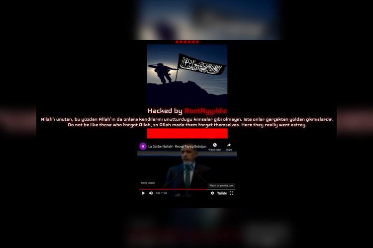 Trump'ın sitesini hackleyen hacker, siteye Erdoğan'ın konuşmasını ve Kur'an'dan ayet koydu