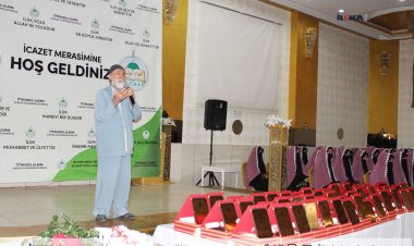 Batman’da ilimlerini tamamlayan talebeler icazet aldı