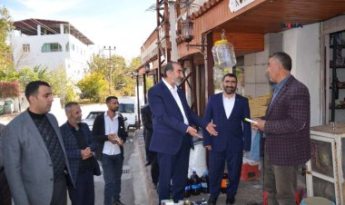 ​HÜDA PAR Genel Başkan Yardımcısı Yılmaz Eğil’de temaslarda bulundu