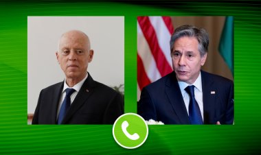 Tunus Cumhurbaşkanı Said, ABD Dışişleri Bakanı Blinken'e ülkedeki son durum hakkında bilgi verdi