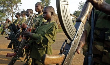 Dünyada en fazla 'çocuk asker' Batı ve Orta Afrika ülkelerinde