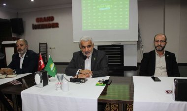 Yapıcıoğlu Adıyaman'da STK ve kanat önderleriyle bir araya geldi