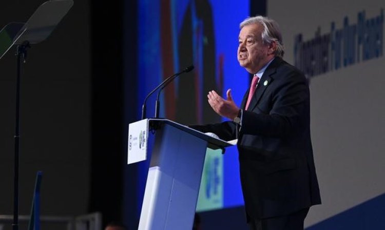 BM Genel Sekreteri Guterres iklim zirvesinde konuştu: Kendi mezarımızı kazıyoruz