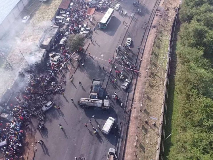 Sierra Leone'de yakıt tankerinin patlaması sonucu 92 kişi öldü