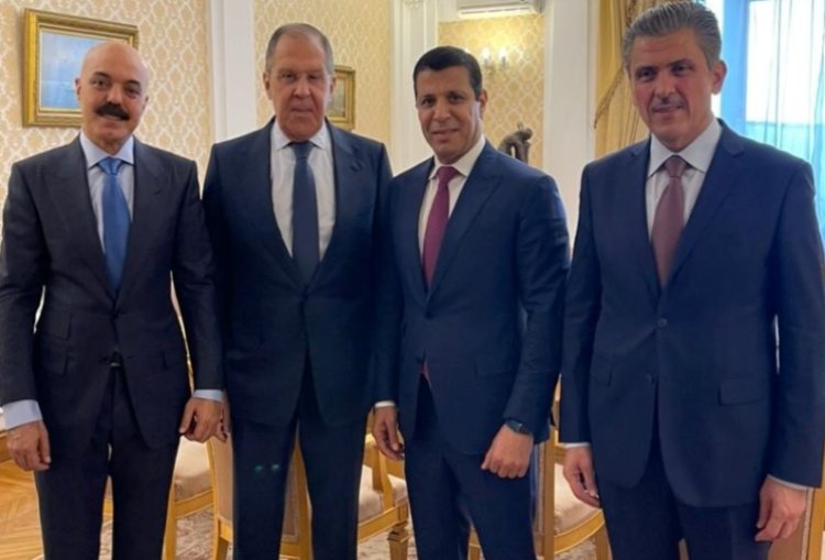 'Karanlıklar prensi' Dahlan, Lavrov ile görüştü