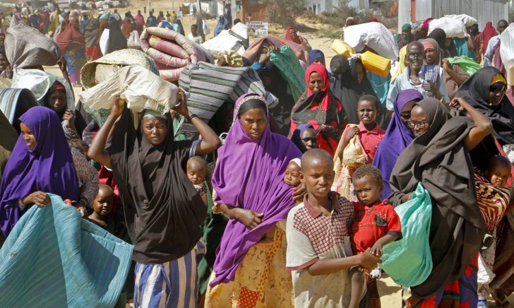 Somali'de 2,9 milyon kişi, çatışma ve doğal afetler nedeniyle evlerini terk etti