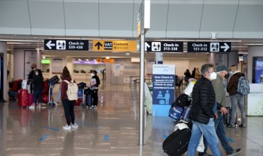 AB'de hava yolu yolcu sayısı Kovid-19 nedeniyle 4'te 1'e indi