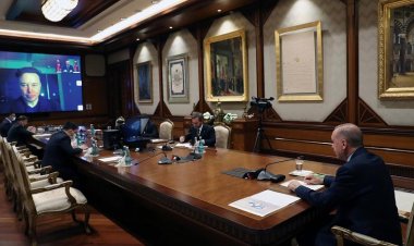 Cumhurbaşkanı Erdoğan Elon Musk ile görüştü