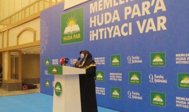 HÜDA PAR Kadın Kolları Başkanı Yarar: Şu kirli siyasetin içerisinde temiz bir siyaset yapmak istiyoruz