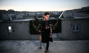 İdlibli Yasemin'in tek hayali protezle okula devam etmek