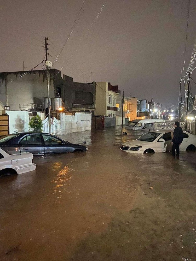 Erbil’de sel felaketi: 8 ölü