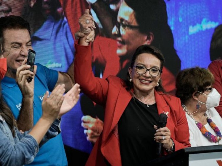 Honduras'ta devlet başkanı seçimini solcu aday Xiomara Castro kazandı