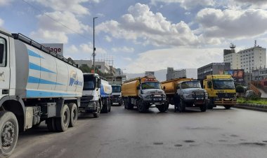 Lübnan'da akaryakıt fiyatları protesto edildi