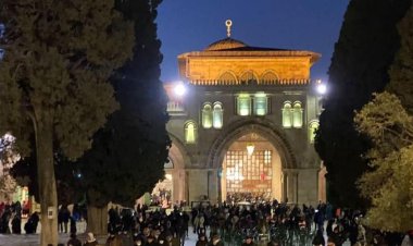 Mescidi Aksa'da 'Büyük Fecir Buluşması' düzenlendi