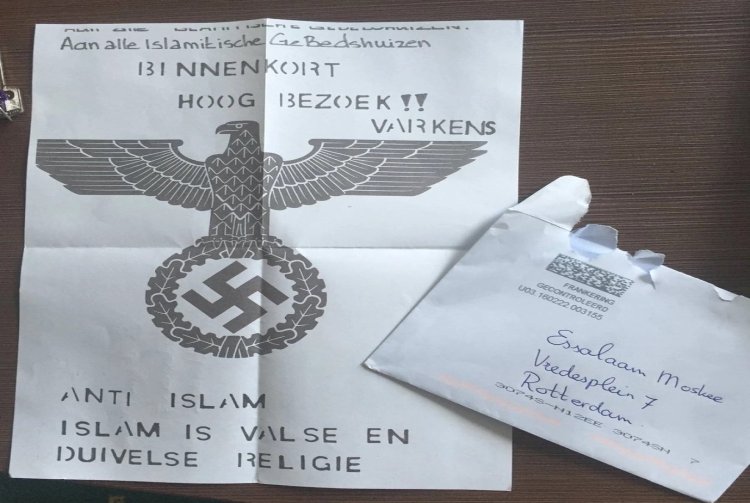 Hollanda'da camilere İslam düşmanlığı içerikli mektuplar gönderildi
