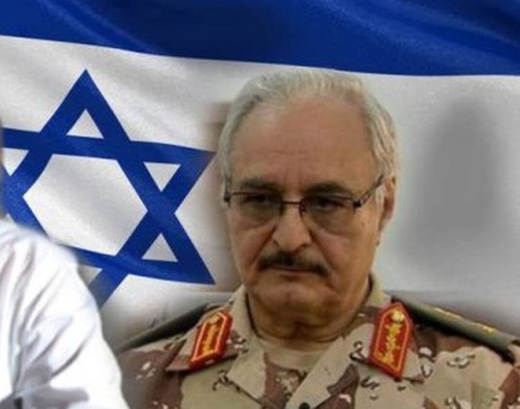 Libyalı darbeci general Hafter'in uçağı kısa süreliğine İşgalci İsrail'e iniş yaptı