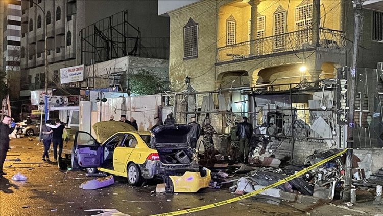 Bağdat'ta bankaları hedef alan patlamalarda 2 kişi yaralandı