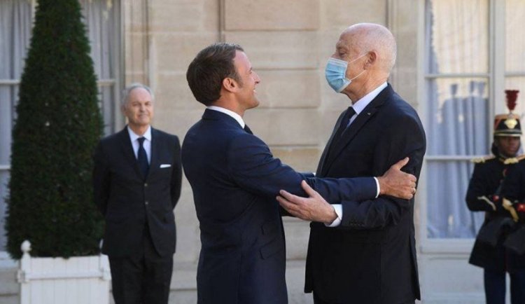 Tunus Cumhurbaşkanı Said, Macron'la ülkesinin durumunu görüştü