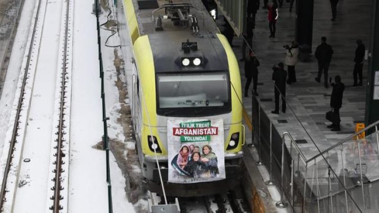 Türkiye'nin "İyilik Treni" Afganistan yolunda