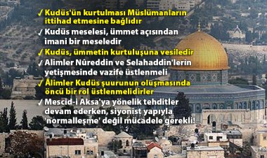 'Kudüs İçin Alimler Buluşması'nın sonuç bildirgesi açıklandı