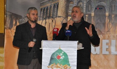 Batman’da konuşan HAMAS yetkililerinden Nassar: Kudüs'ün özgürlüğü için şehadet ve cihaddan başka bir yol yoktur