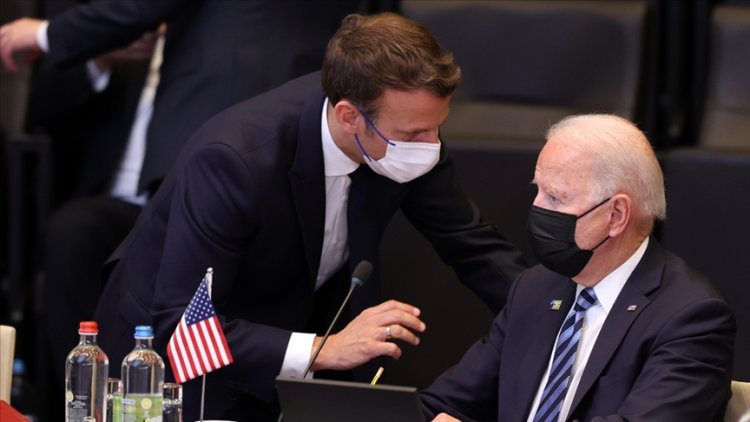 Biden ve Macron Rusya-Ukrayna krizini görüştü