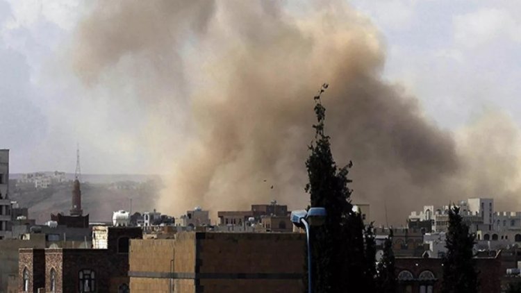 Suudi koalisyonu güçlerinden Sana'ya saldırı
