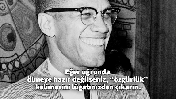 Şehadet ayının kar çiçeği: Malcolm X rahmetle yad ediliyor