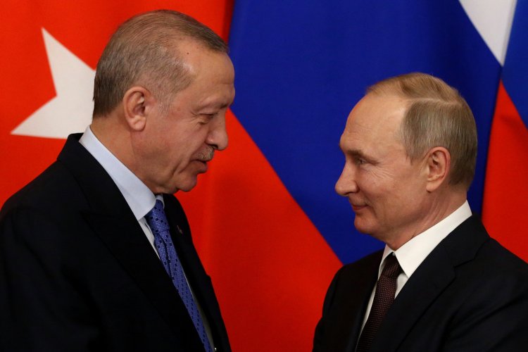 Cumhurbaşkanı Erdoğan Putin'le görüştü