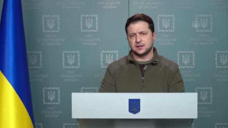 Zelenskiy, Ukrayna'ya yeterli destek vermeyen Batı'yı eleştirdi