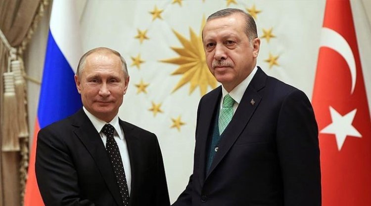 Cumhurbaşkanı Erdoğan Putin ile görüştü