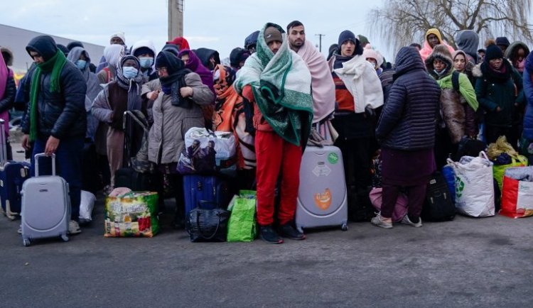 Ukrayna'dan AB ülkelerine 130 bin başka ülke vatandaşı girdi