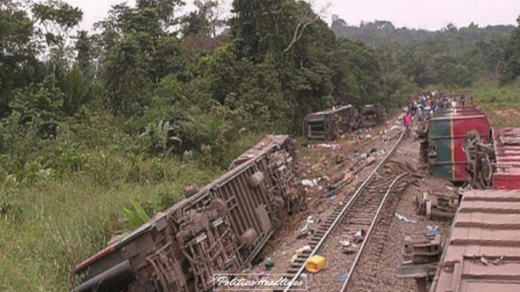 Kongo'da kaçak yolcu taşıyan yük treni raydan çıktı: 60 ölü