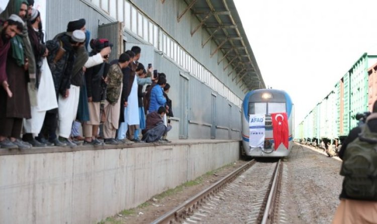 3'üncü “İyilik Treni” Afganistan’a ulaştı