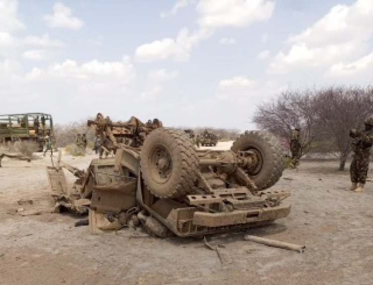 Somali'de mayın patlaması sonucu 9 asker öldü