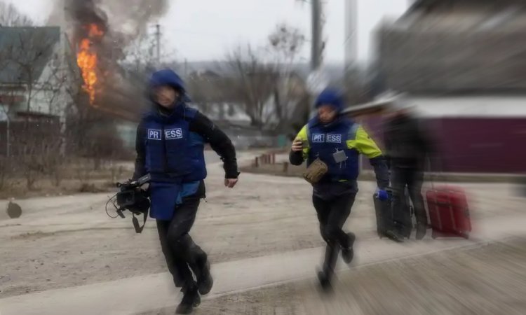 Ukrayna'da savaş başladığından bu yana 6 gazeteci öldürüldü