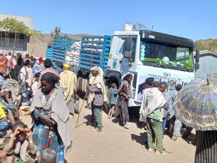 Etiyopya'nın Amhara eyaletinde 11 milyon kişi gıda yardımı bekliyor