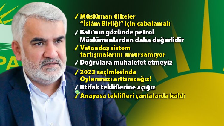 "Türkiye’nin siyonistler ile yakınlaşması bölgedeki zulmü artıracak"