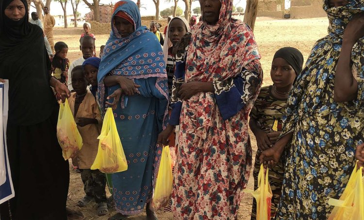 IHO EBRAR Çad'da binlerce kişiye yardım ulaştırdı