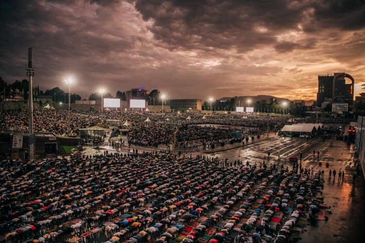 Etiyopya'da 500 bin Müslüman iftarda buluştu