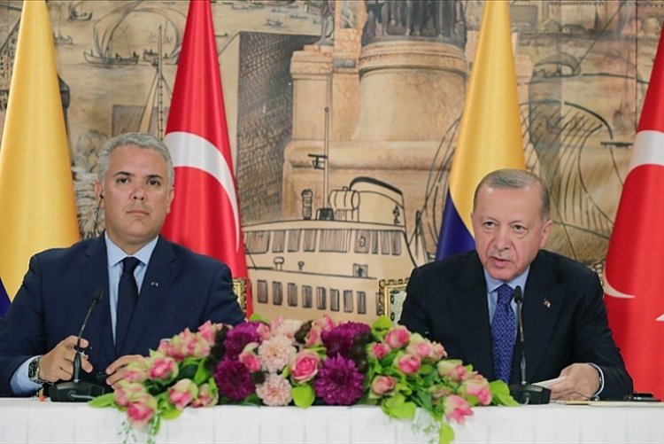 Türkiye-Kolombiya ilişkileri 'stratejik ortaklık' seviyesine yükseltildi