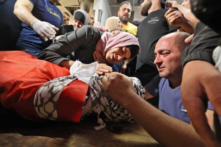 Filistinli çocuk şehid Yamin son yolculuğuna uğurlandı