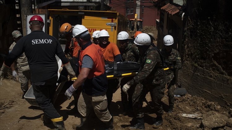 Brezilya'da yaşanan sel ve toprak kaymalarında ölü sayısı 33'e yükseldi