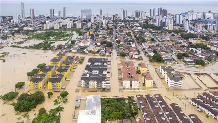 Brezilya'da şiddetli yağışlar nedeniyle ölenlerin sayısı 126'ya çıktı